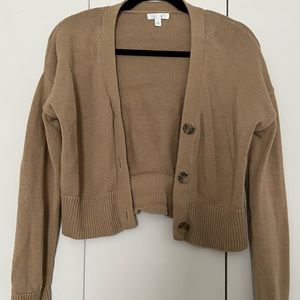 Cropped cardigan
